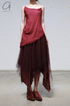 Marc le bihan 2670 asymmetric top series French handmade MLB-2670-FRAMBOISE